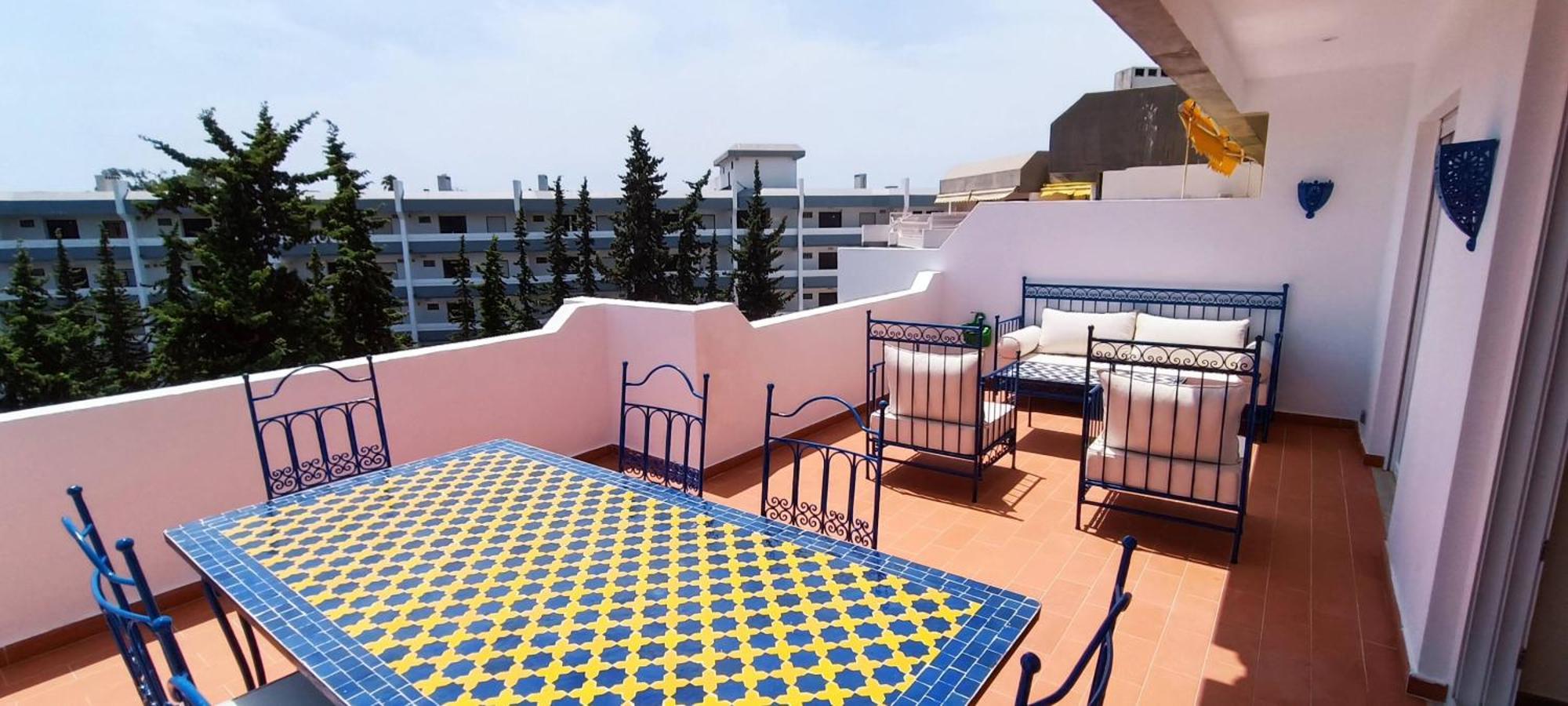 Blue & Yellow Penthouse With Terrace At Balaia Mar Apartment Albufeira