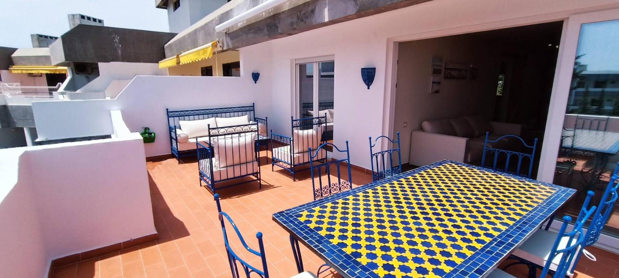 Apartment Blue & Yellow Penthouse With Terrace At Balaia Mar Albufeira