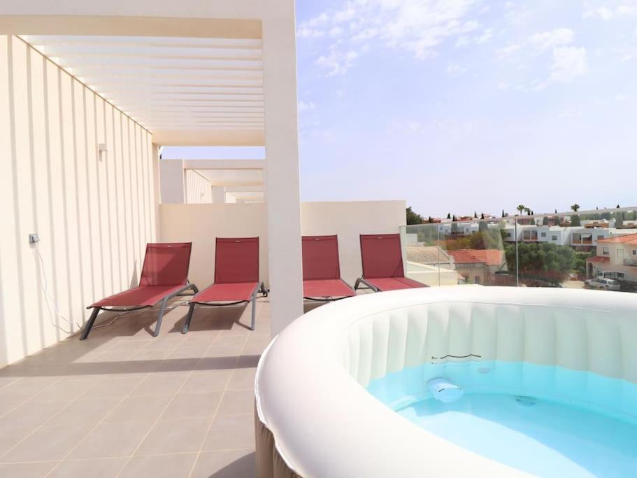 Vistas Mar I - Sea View & Privat Jacuzzi & Pool And Garden Villa