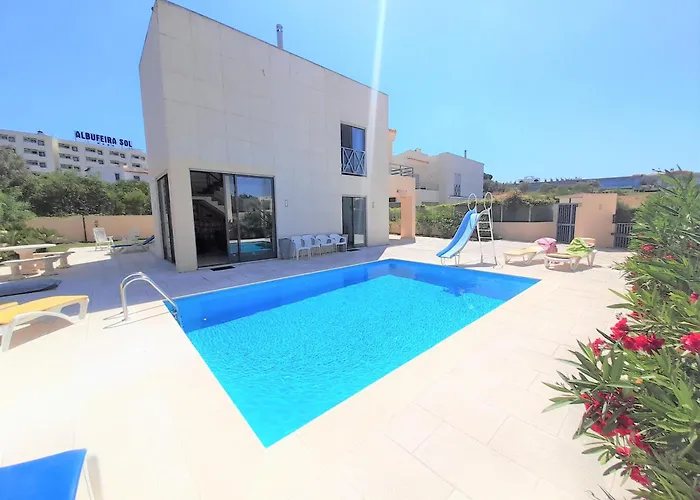 Villa Paula With Private Pool Close To The Beach And Strip