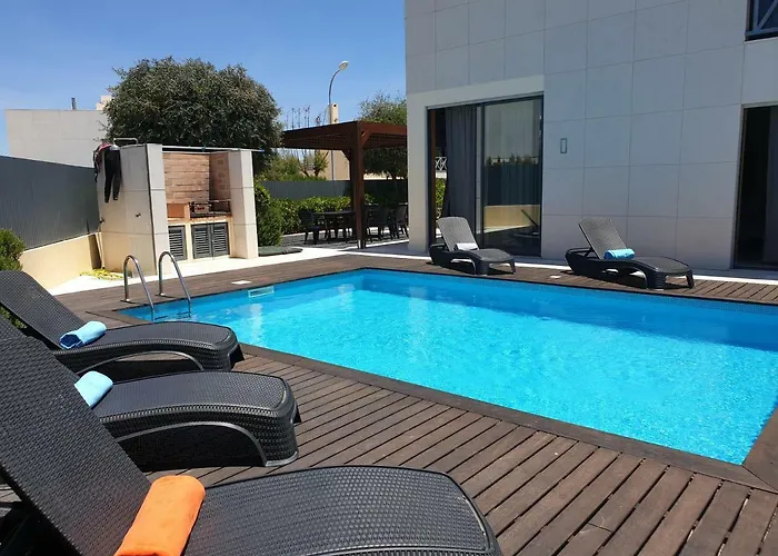 Albufeira Oura Beach V4 Villa Marisa With Private Pool