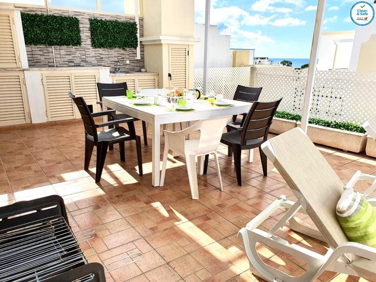 Terrace - Santa Eulalia - Private Jacuzzi Apartment Albufeira