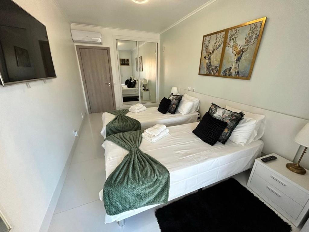 Amazon And Gray Bedrooms Homestay
