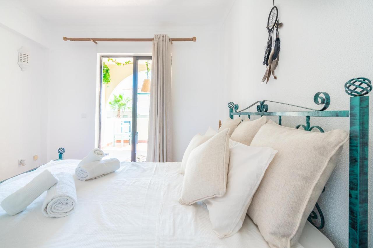 Oura Boho Decor- 2 Bed 2 Bath With Pool And Balcony - 800m Beach Apartment Albufeira