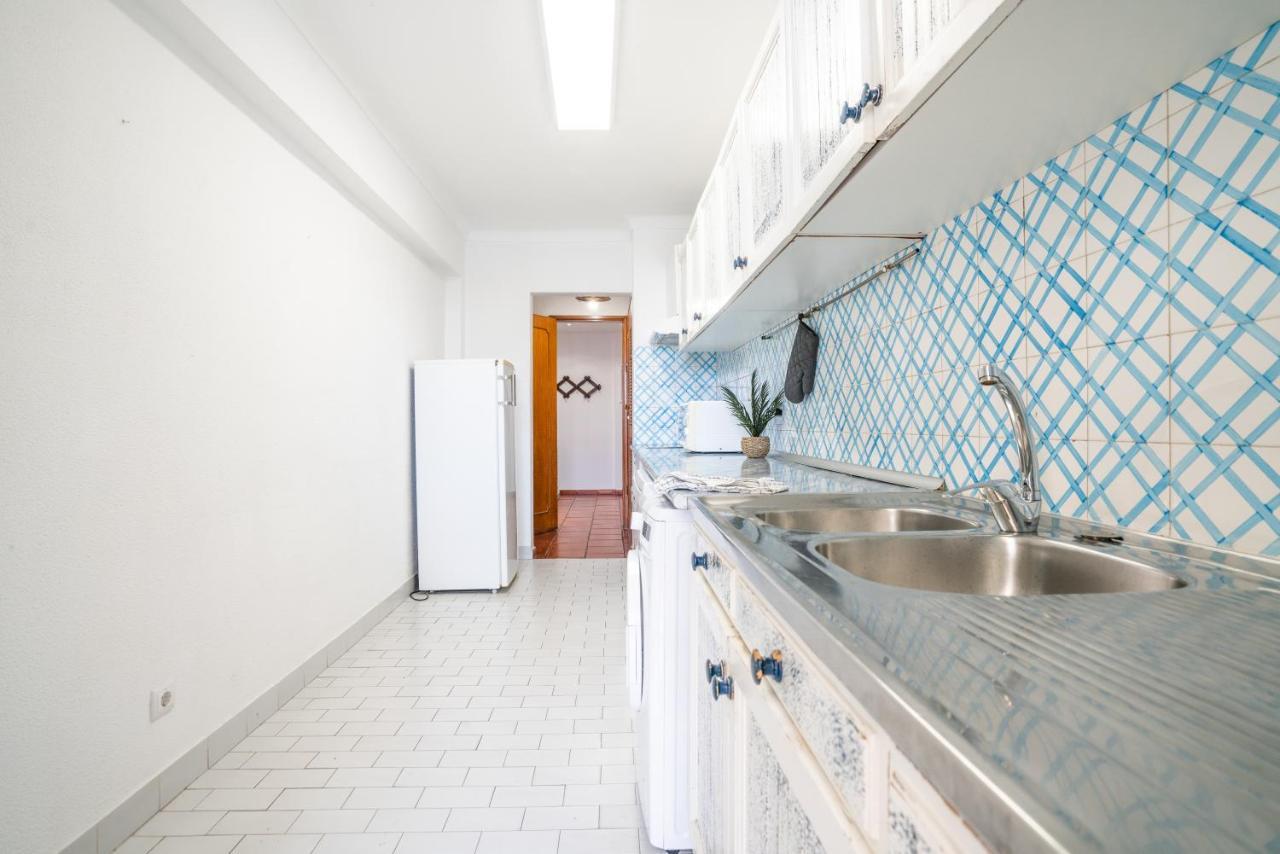 Oura Boho Decor- 2 Bed 2 Bath With Pool And Balcony - 800m Beach Apartment Albufeira
