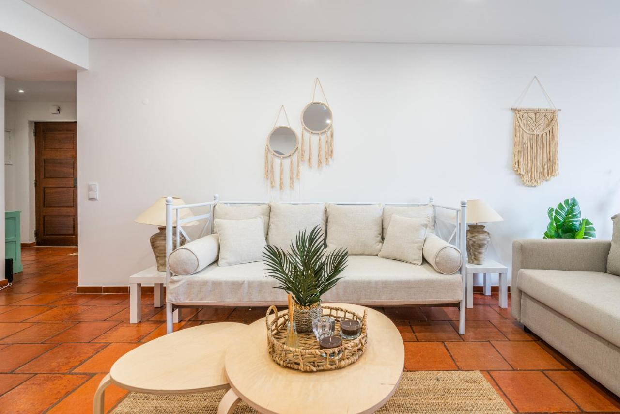 Apartment Oura Boho Decor- 2 Bed 2 Bath With Pool And Balcony - 800m Beach