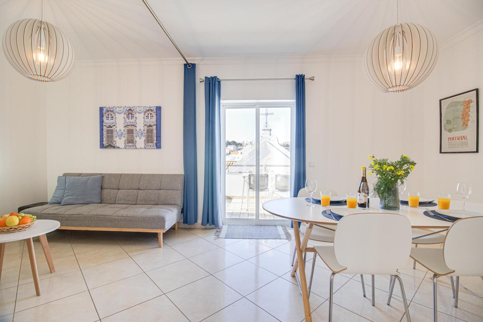 Apartment Old Town 2br 50m Ocean W/ Ac Wi-fi Parking Terrace Albufeira