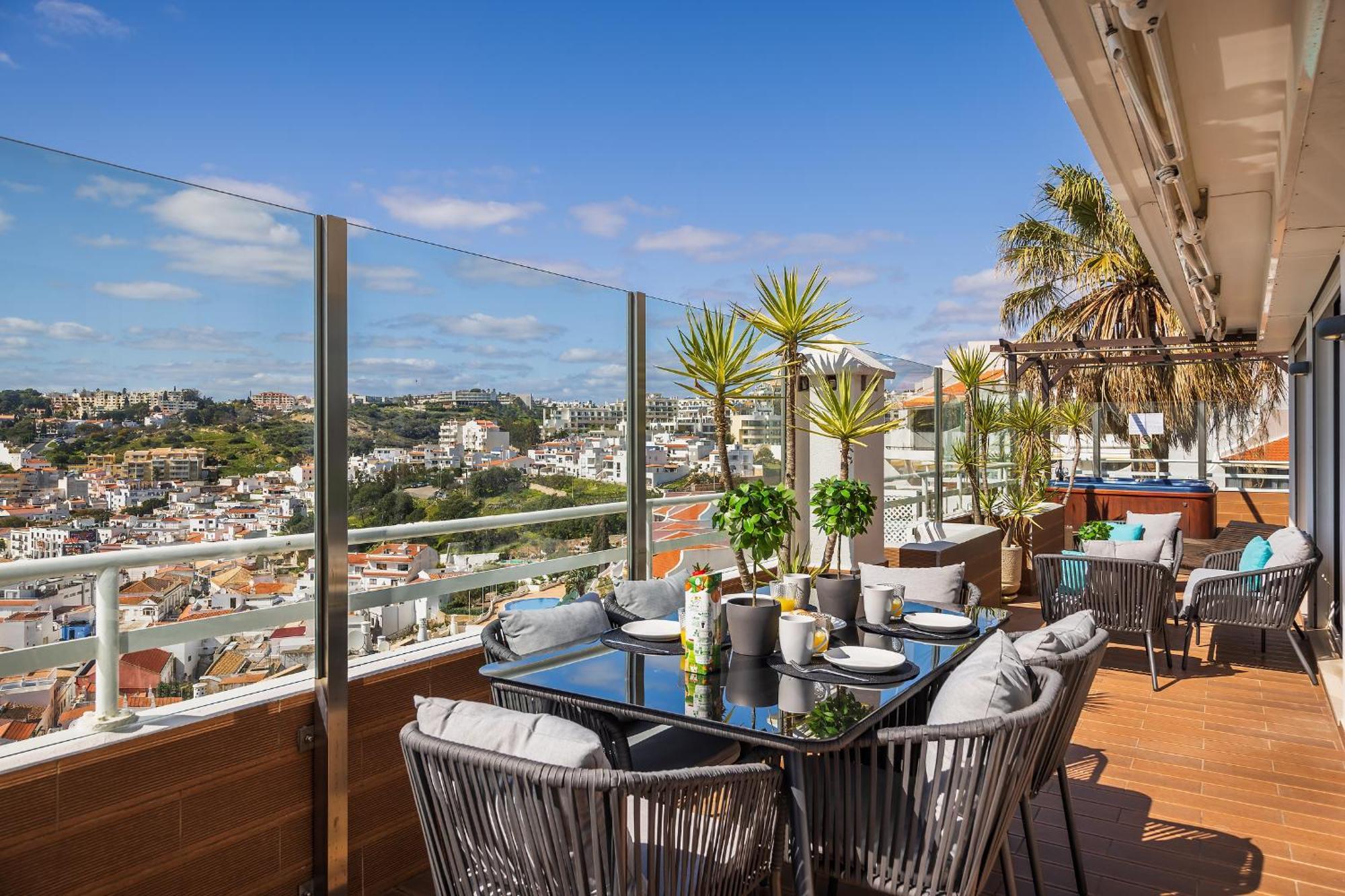 Phenthouse Monaco-albufeira Center-sea View Albufeira