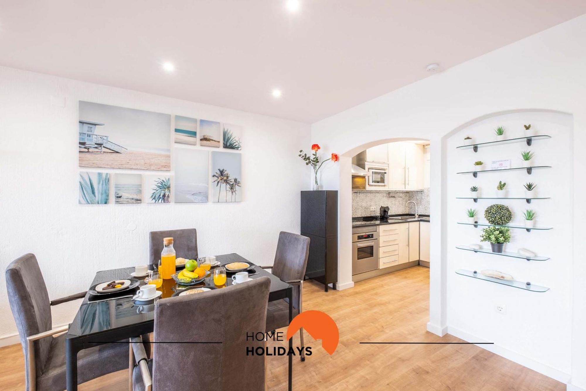 Apartment #084 Spacious Seaview With Ac, Pool And Garden