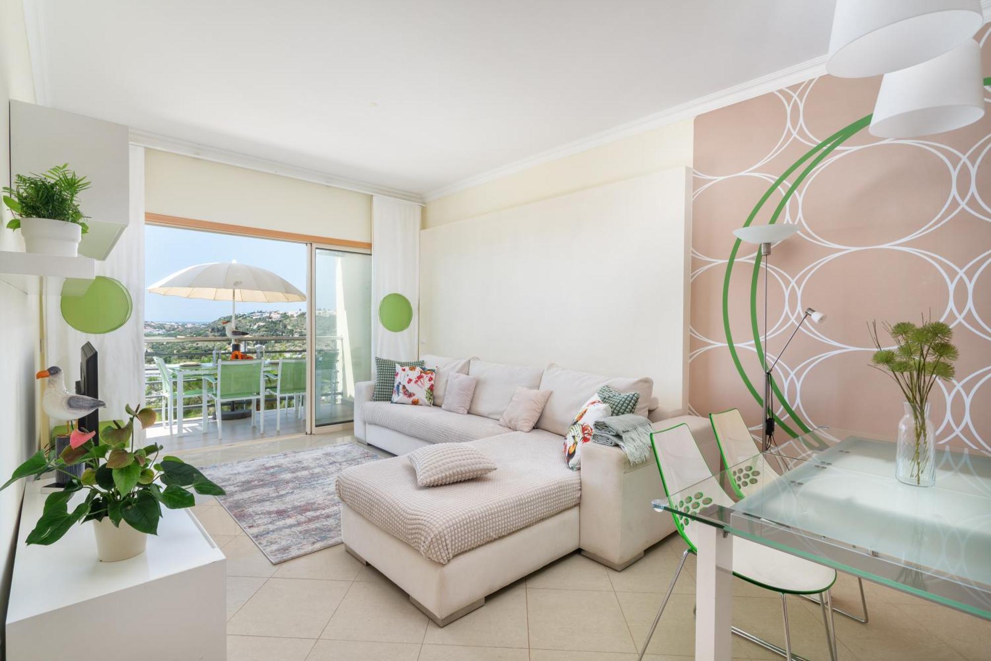 Apartamento Homes Ocean View With Comfortable Terrace, 2 Swimming Pools & Tennis Court Albufeira