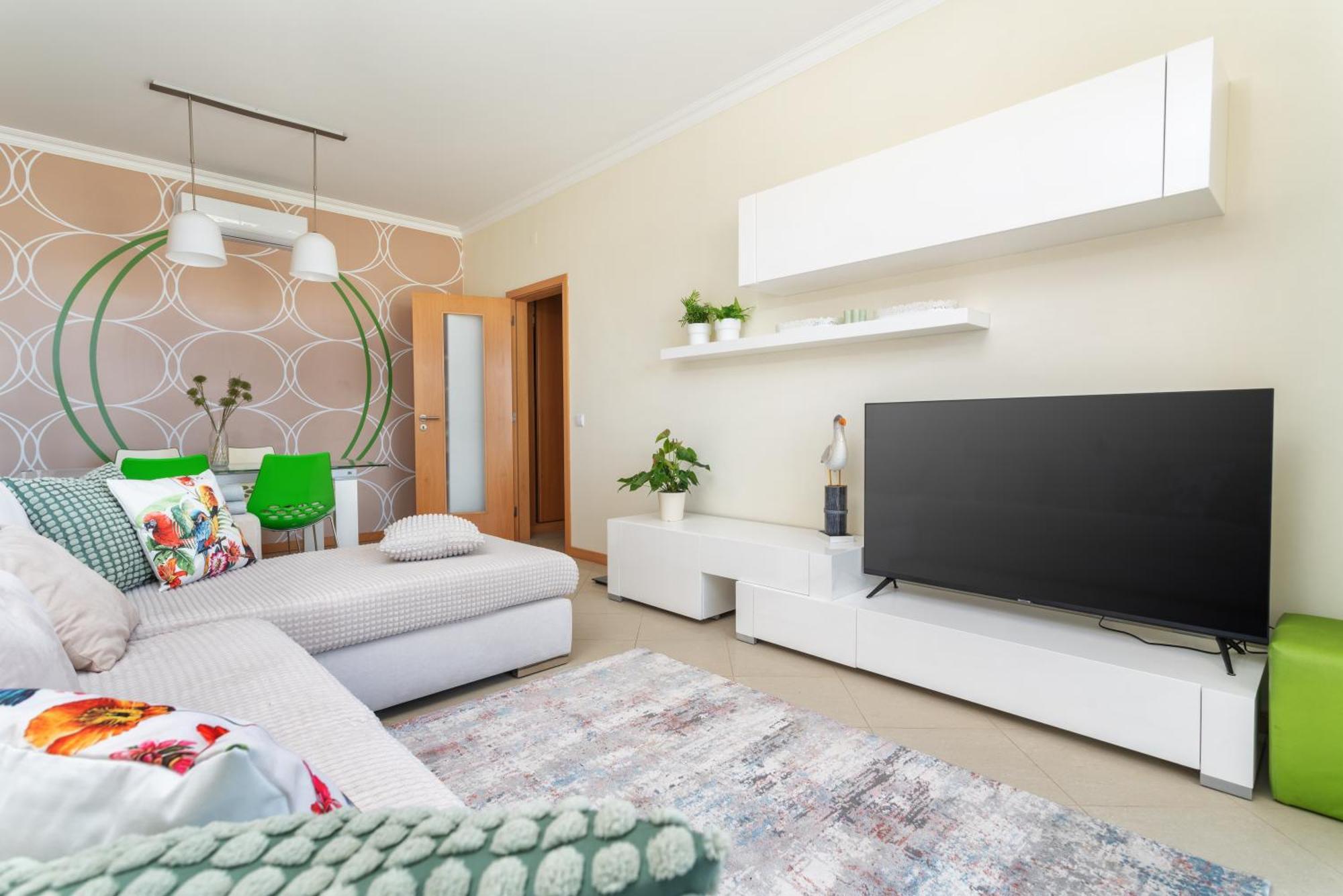 Apartamento Homes Ocean View With Comfortable Terrace, 2 Swimming Pools & Tennis Court