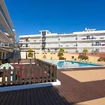 Solario De Sao Jose 1 Bed Apt With Seaview, South Facing Balcony, Pool, Sauna, Bbq, Gym