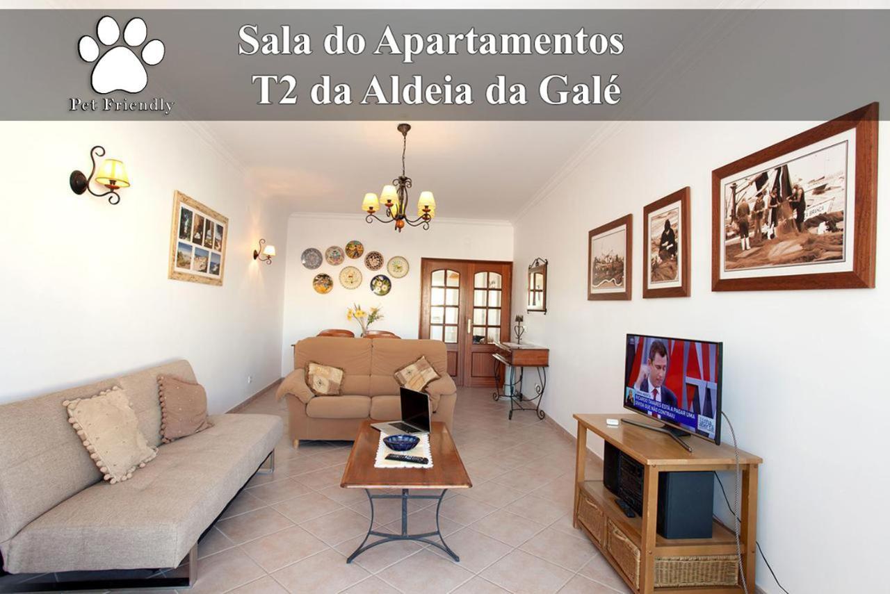 Os A Ramos Na Da Gale Estao Inserido Em Com Piscina, Fica Apenas A 350 Metros Da Da Gale - Com Ar Condicionado Tanto Nos Quartos Na Sala, Smart Tv Com Prime Video E Cozinha Completa Apartment Albufeira