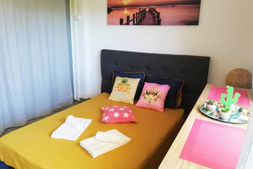 Appart Bleu Azur à Olhos D'agua 5mn De La Plage. Apartamento *
