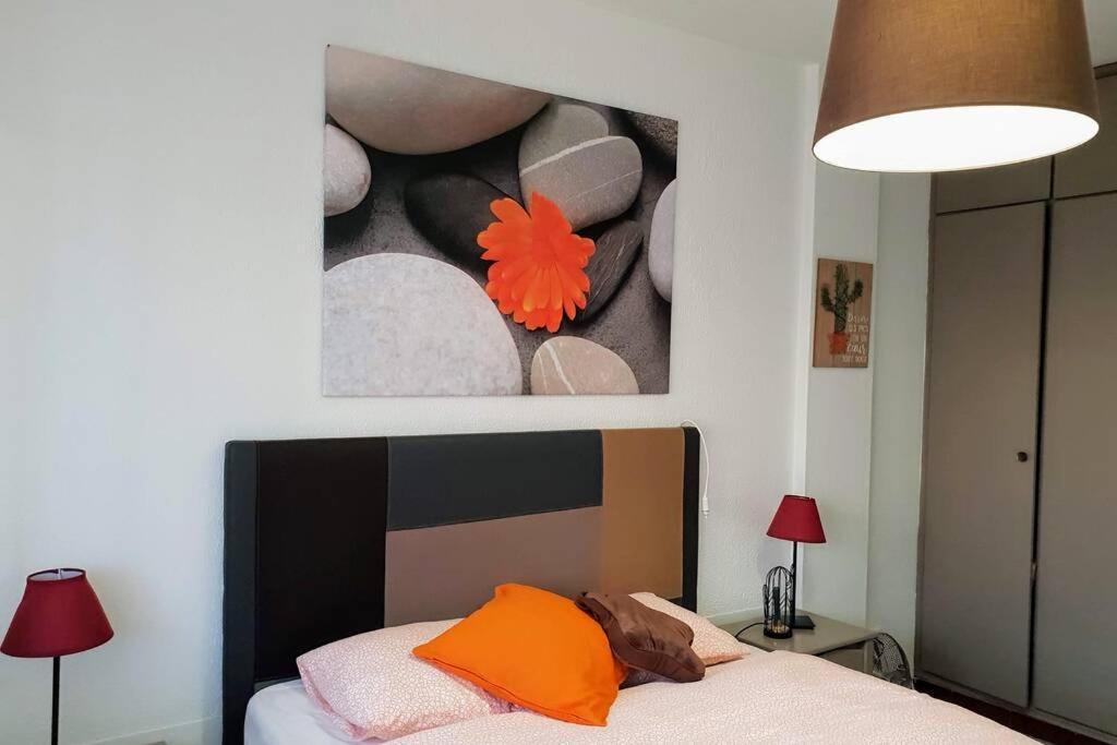Apartamento Appart Bleu Azur à Olhos D'agua 5mn De La Plage. *