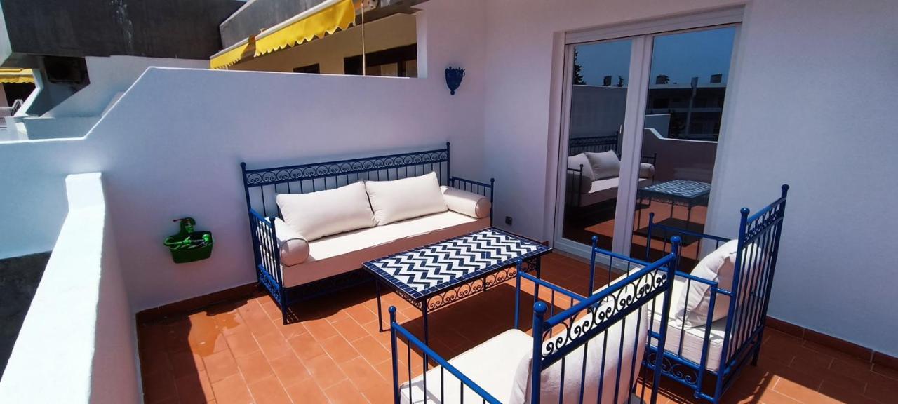 Blue & Yellow Penthouse With Terrace At Balaia Mar *