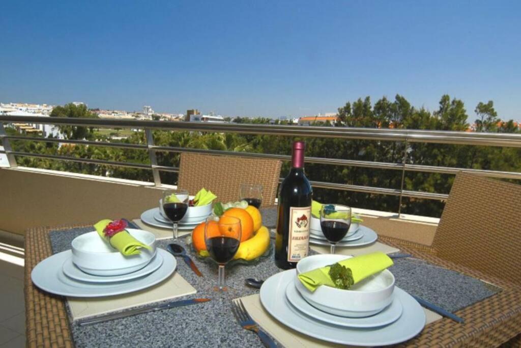 Apartment Front Luxury T1 Pools Garage Tennis Albufeira