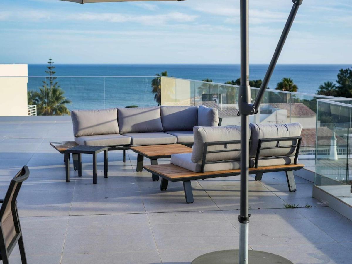 Panoramic N - Rooftop Pool & Sea View & Garage & Bbq Apartamento Albufeira