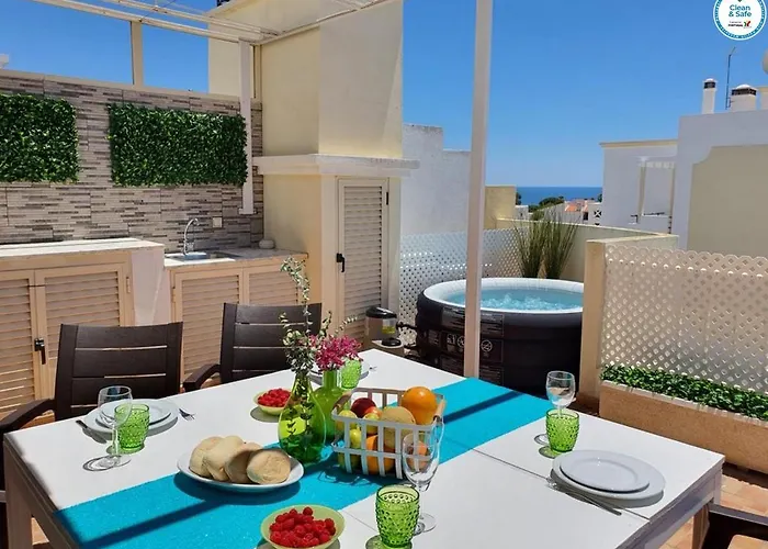 Terrace Albufeira - Santa Eulália - Private Jacuzzi