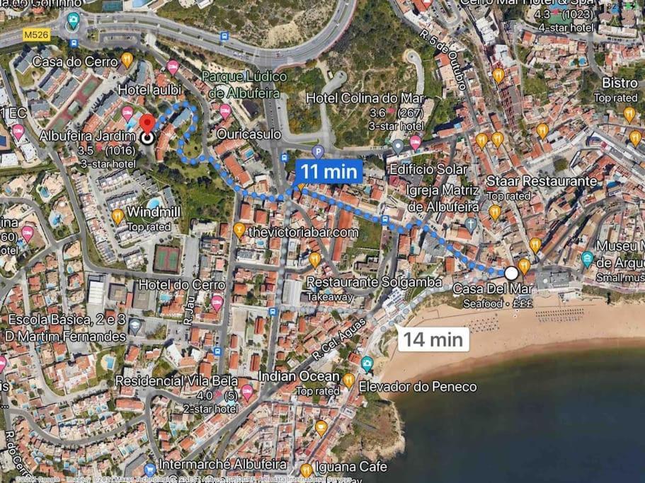Air Conditioned 1 Bedroom Apt With Wi-fi & Patio. Albufeira
